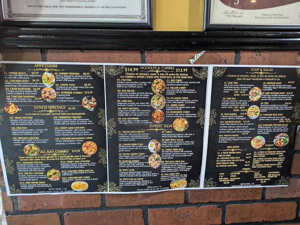 Sawadee Thai Cuisine DC1. Sawadee Special